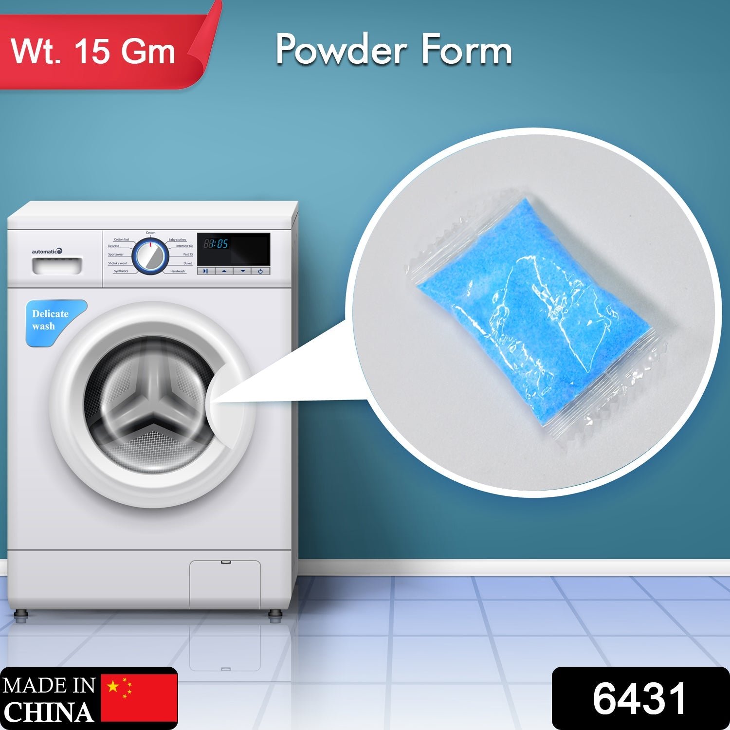 Washing Machine Cleaner Powder – Deep Clean Detergent | Velvet Wipe