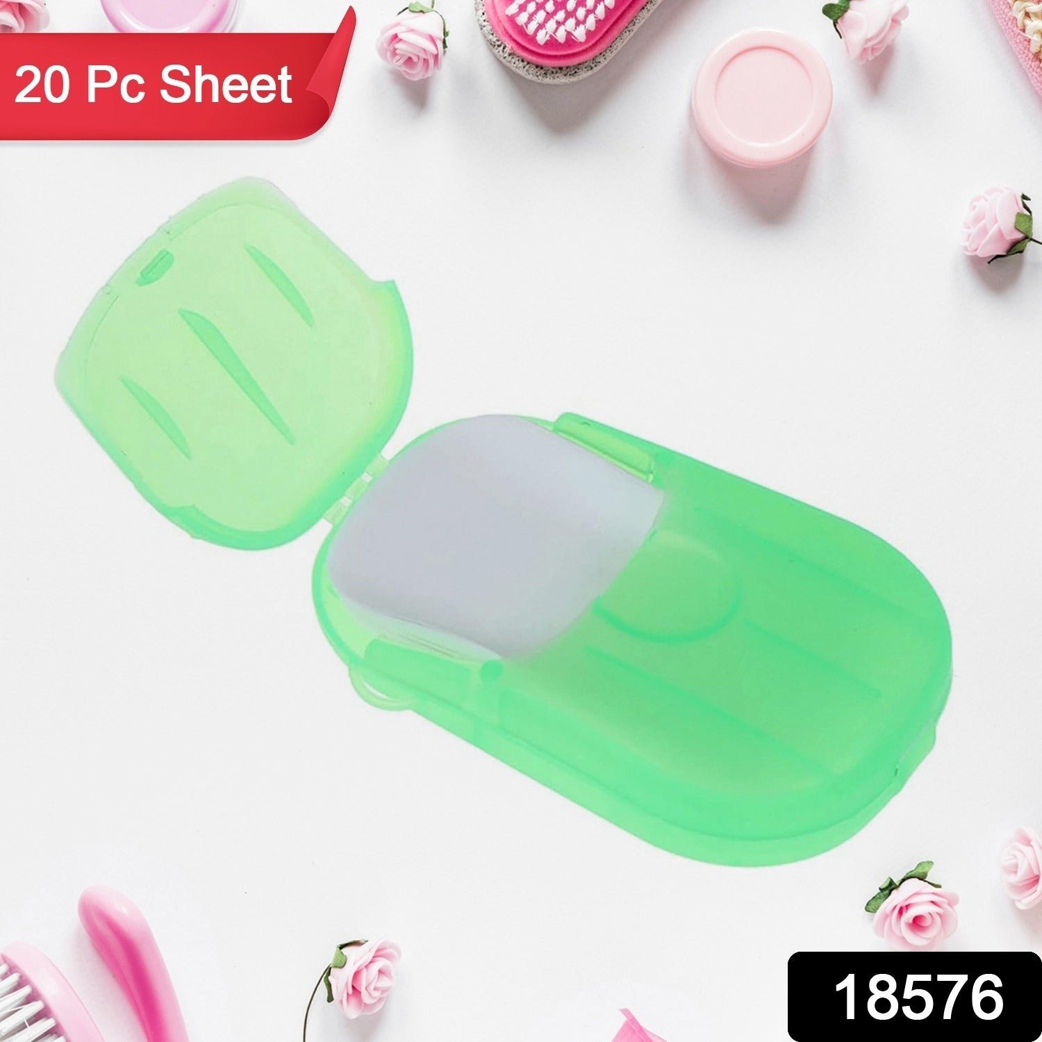 Travel Paper Soap Sheets – 20 Dissolvable Sheets in Mini Box | VelvetBubbles