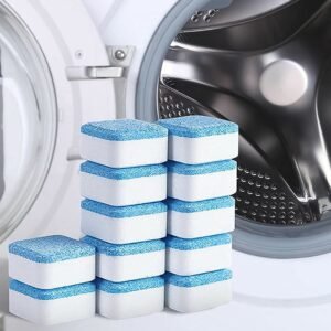 Washing Machine Cleaner Tablets – Lavender, Effervescent Stain Remover | Velvet Wipe