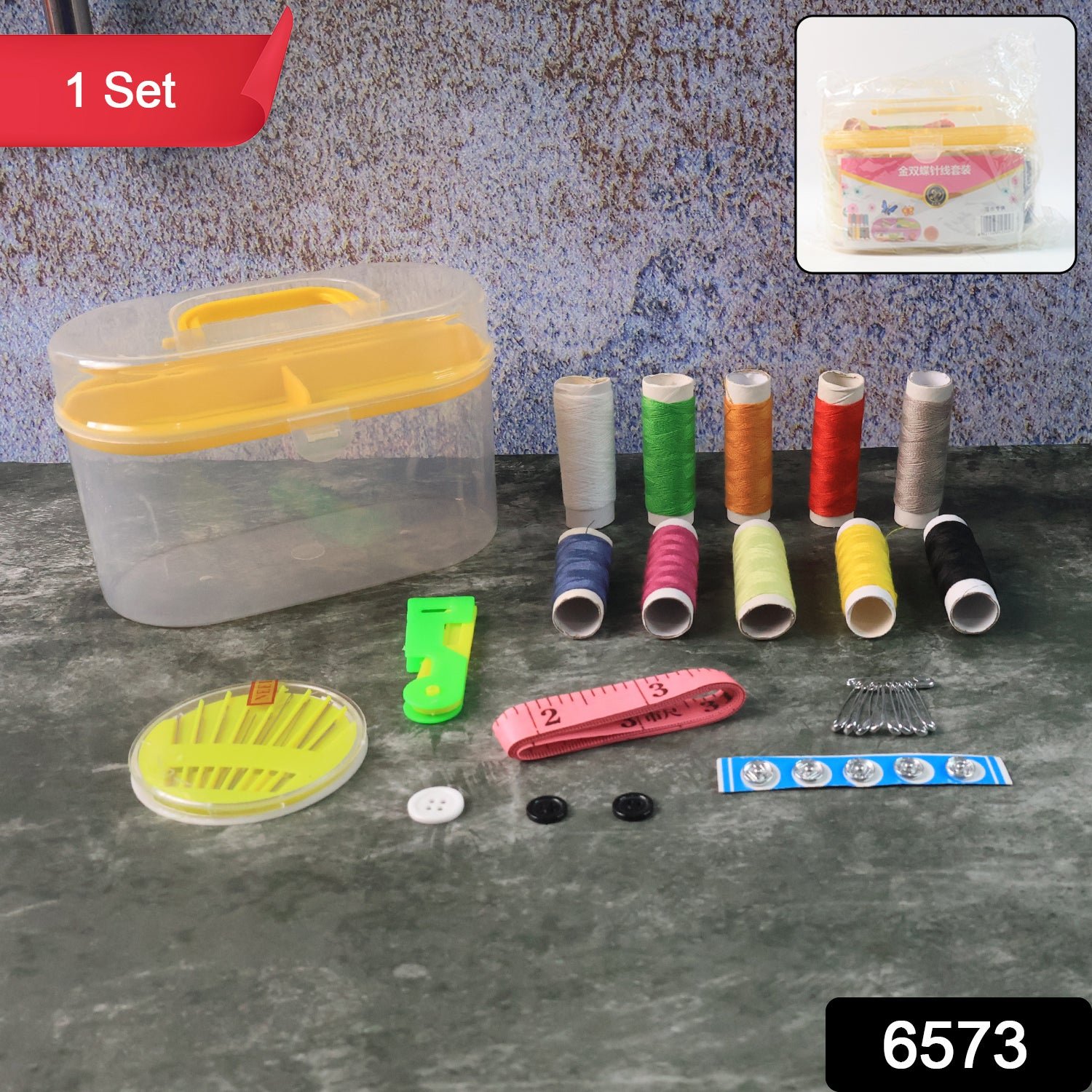 Travel Sewing Kit – Portable Double Layer Essentials | Packory