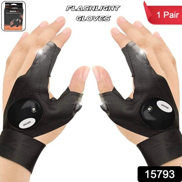 LED Flashlight Gloves – Hands-Free Work & Outdoor Light | Grow Wear