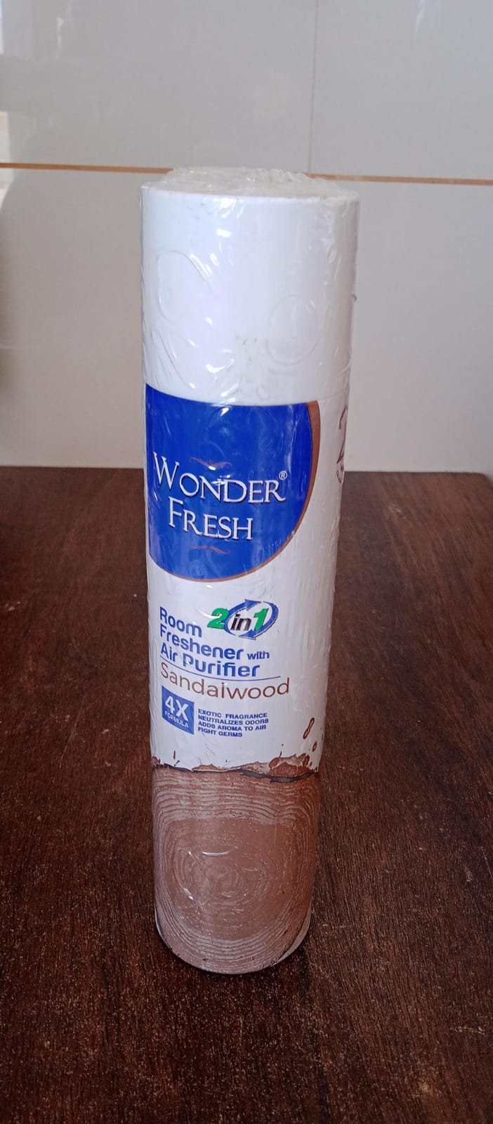 Sandalwood Air Freshener Spray 125g – Long-Lasting | Wonder Fresh