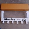 Over Door Hook Hanger Rack – Heavy-Duty 6-Hook Organizer