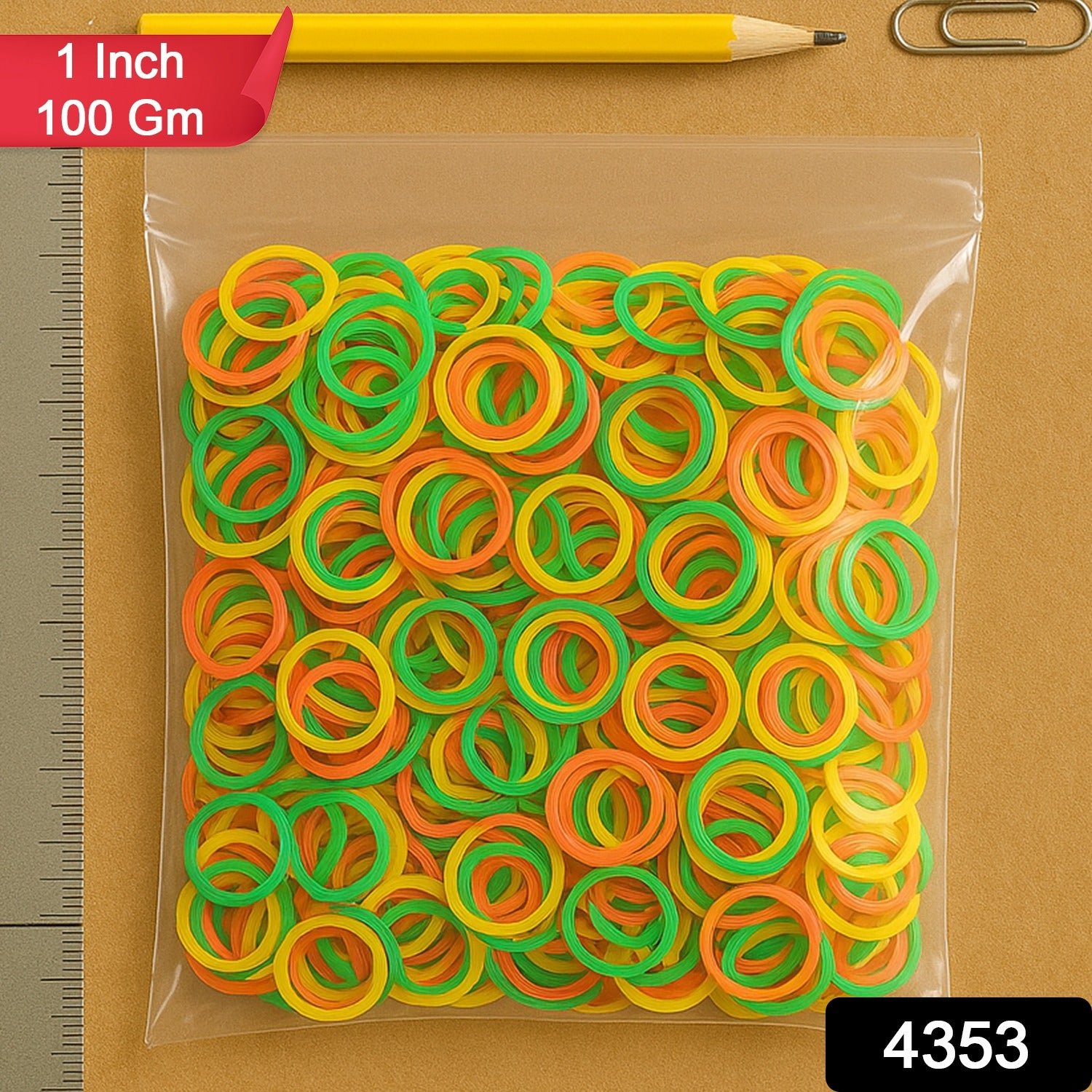 Elastic Rubber Bands – Multicolor, Durable & Reusable | VoltDesk