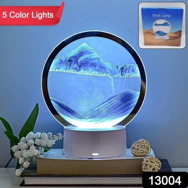 Moving Sand Art Picture – 5 Color Light Changing Decor | Craftily