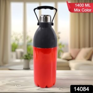 Insulated Plastic Sports Bottle 1400ml – Leakproof & BPA-Free