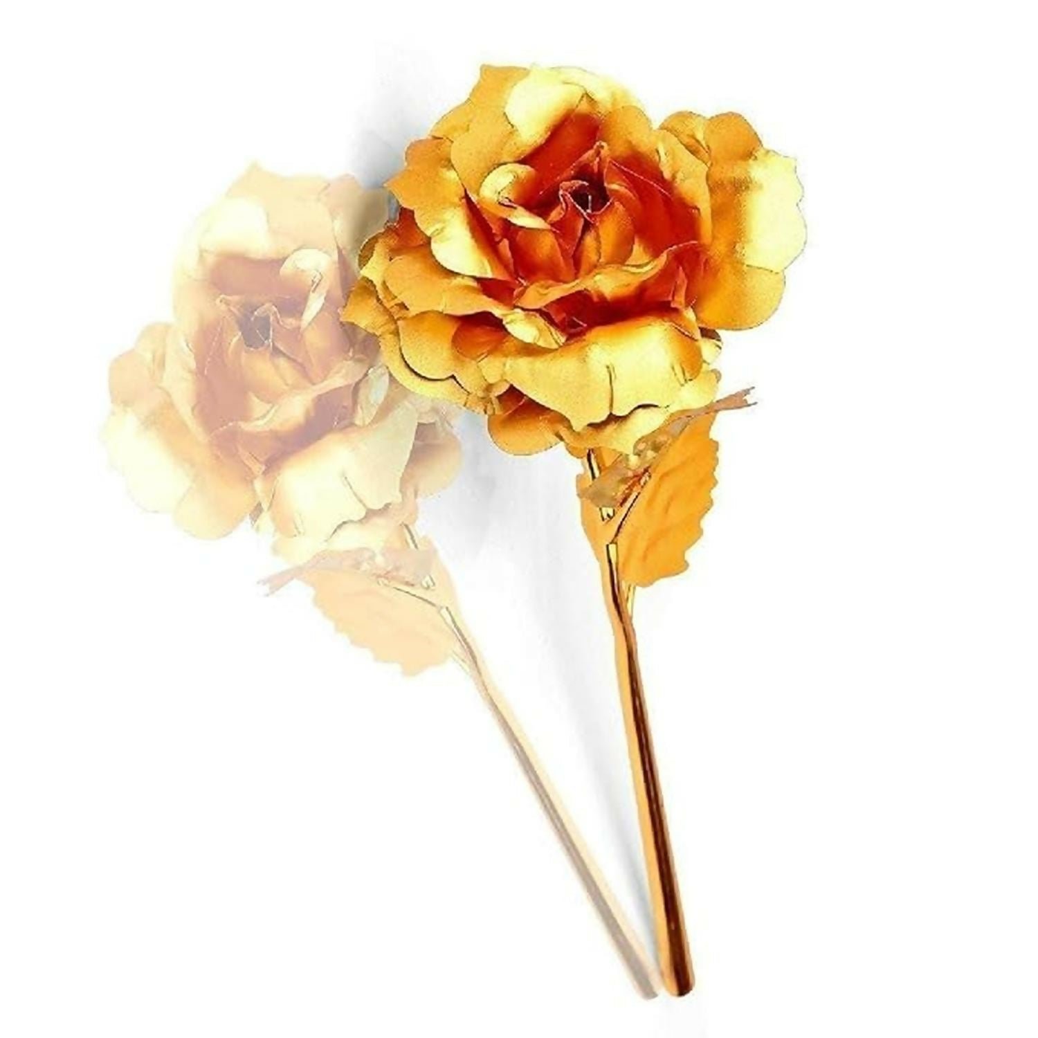 Golden Rose Decoration Set – Elegant 3-Piece Mix Color Display