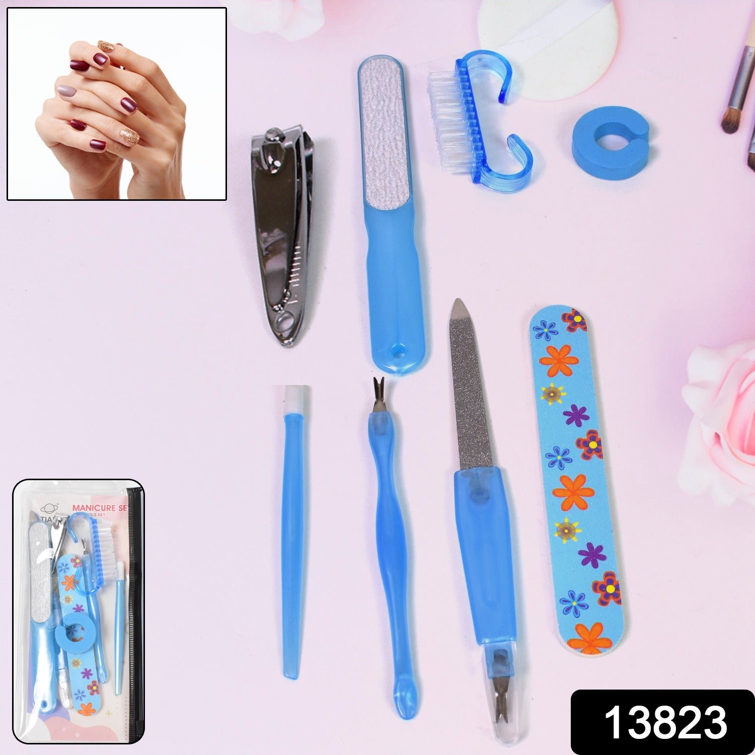 Manicure Set – 8-in-1 Nail & Foot Care Kit | ToolMate Pro