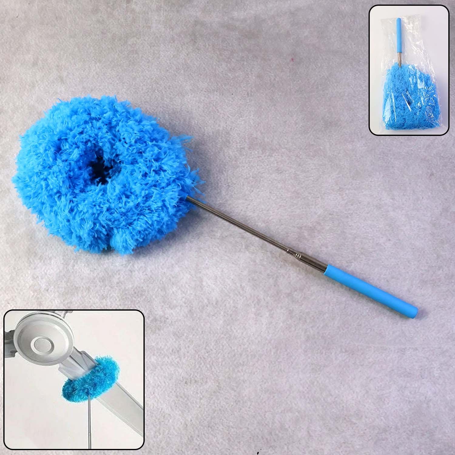 69c603ee-0412-498a-872e-7d9d933de4d1 Extendable Microfiber Cleaning Duster – 83.5 cm Soft Round Head