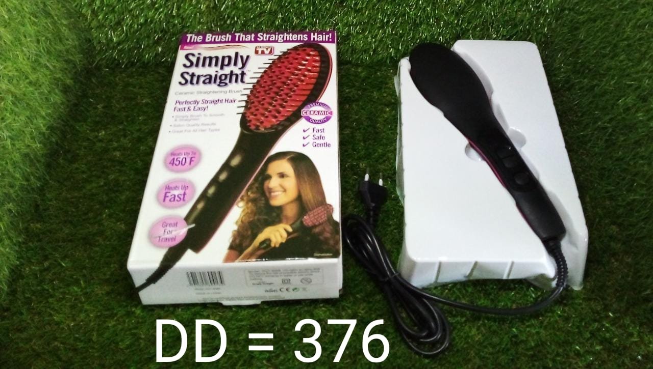Ceramic Hair Straightener – Anti-Static & Fast Heating | Calm & Curl