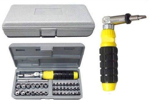 Socket & Screwdriver Tool Kit – 41-Piece Carbon Steel Set | ToolMate Pro