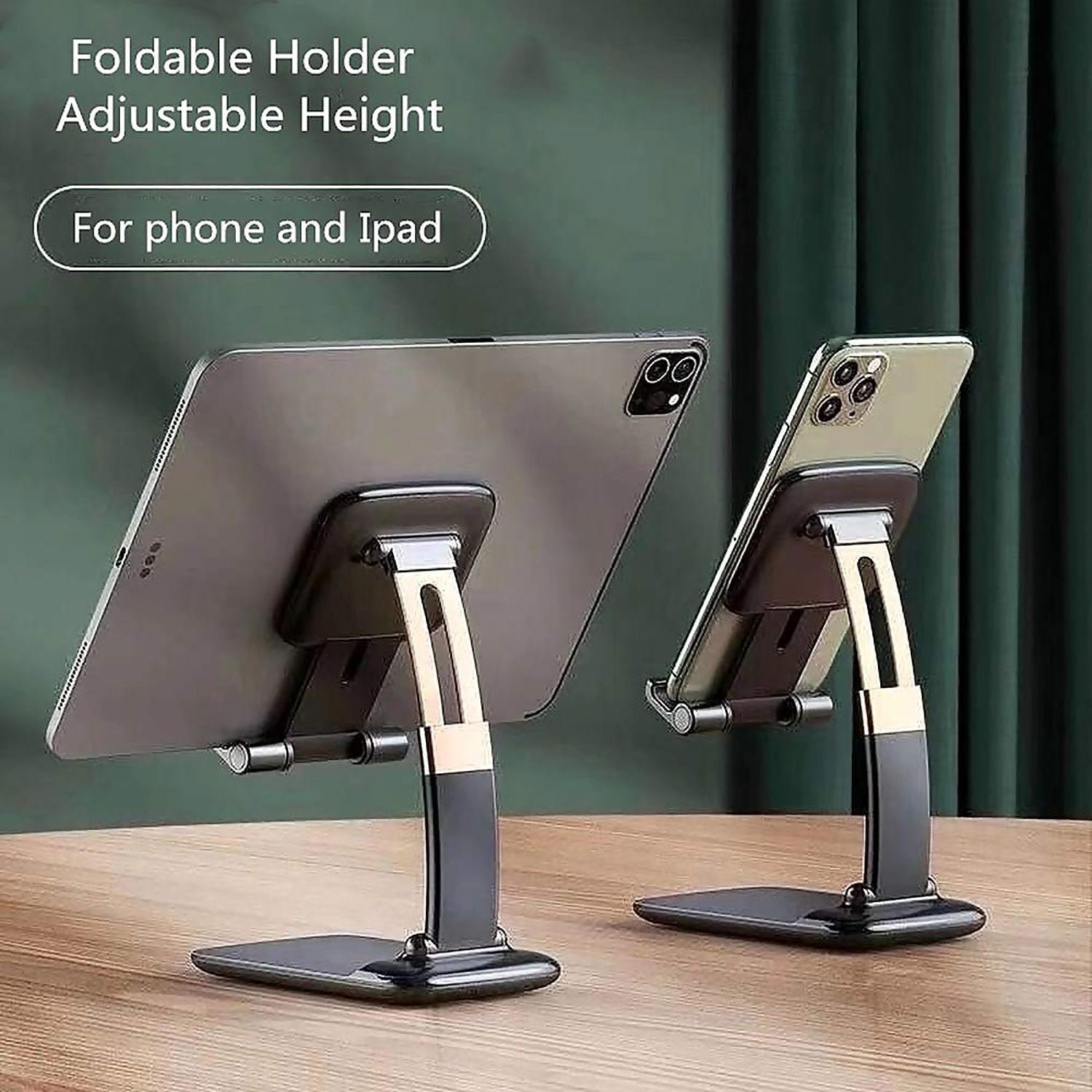 Foldable Phone Holder – Adjustable Desk Stand for Mobiles | PHOBIA