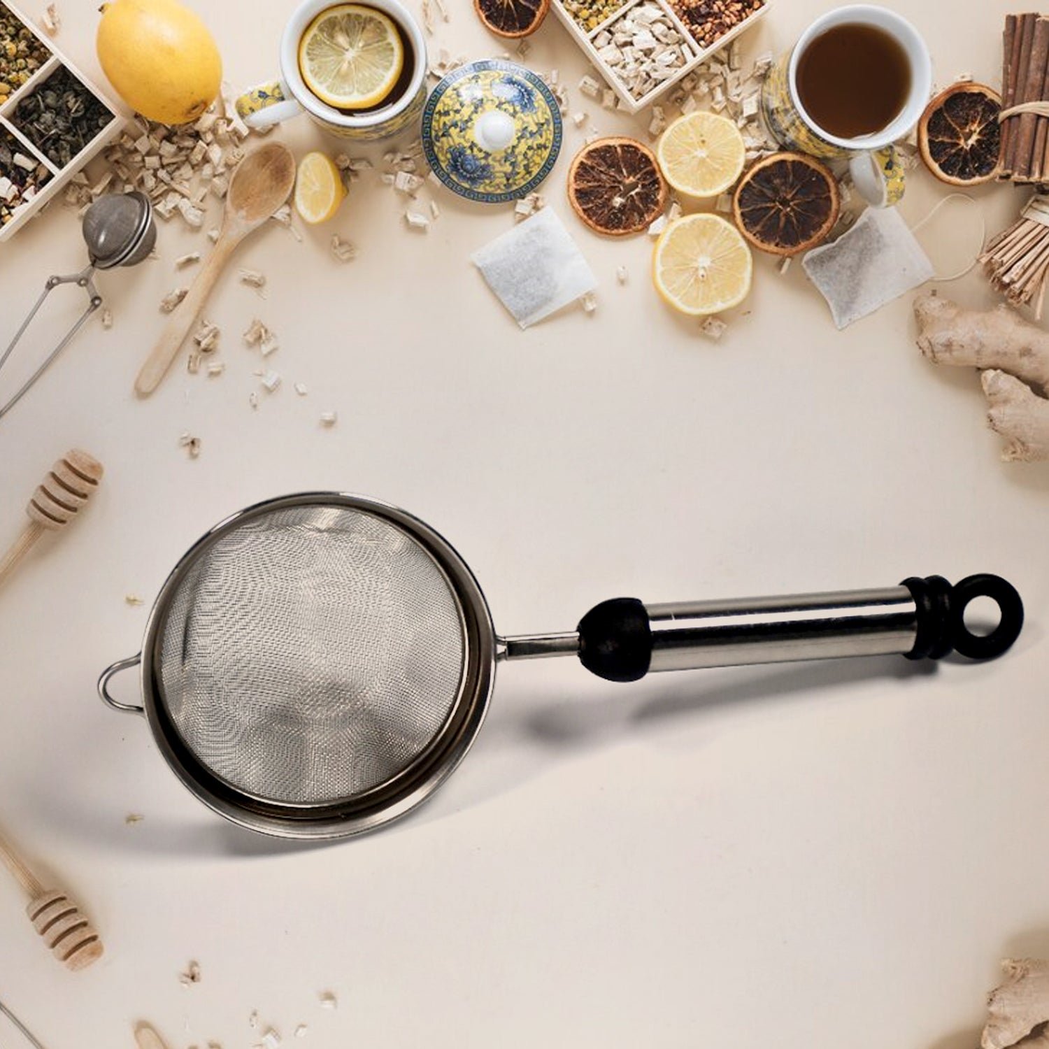 Stainless Steel Strainer – Fine Mesh Kitchen Filter | Quickslice