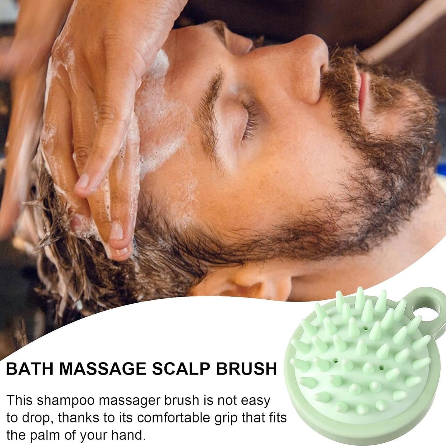 Scalp Massage Comb – Relaxing Shampoo Experience | VelvaBloom