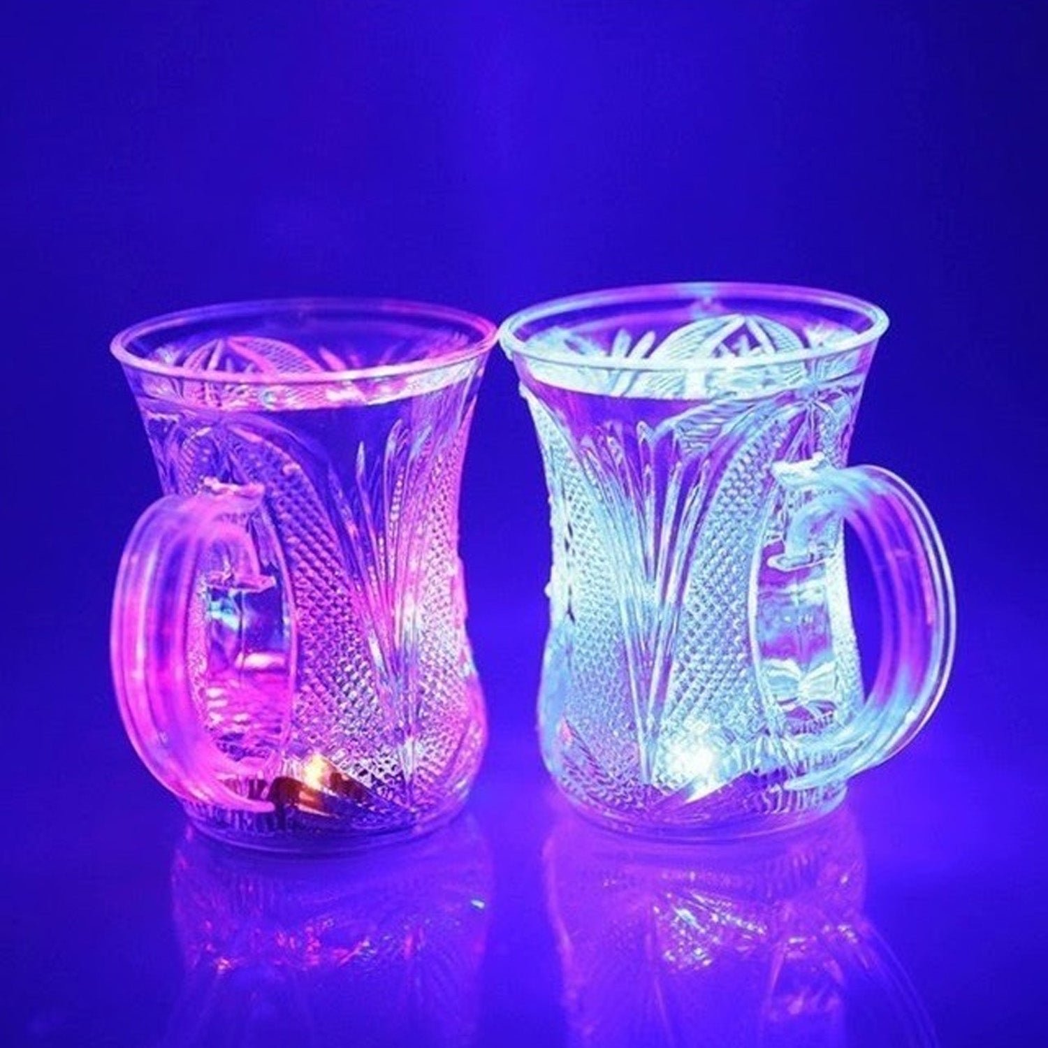 LED Party Cups – Flashing Water-Activated Glasses | Indo Glow
