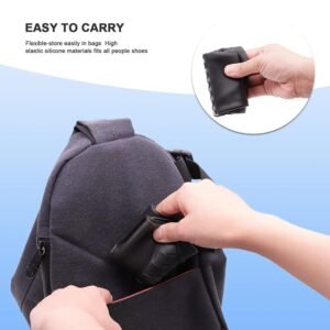 Waterproof Silicone Shoe Cover – Non-Slip & Foldable