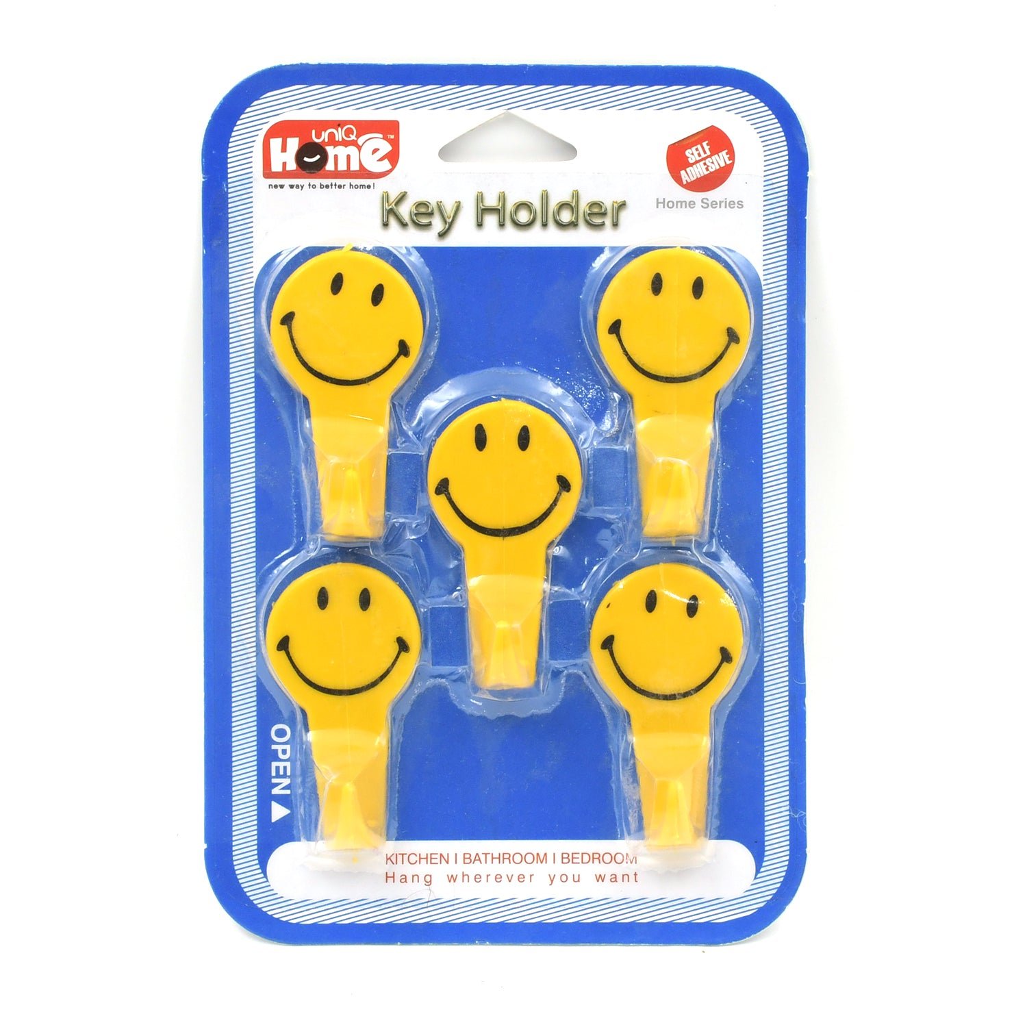 Self Adhesive Hooks (5 Pcs) – Strong Wall Mount | GlimmerHome