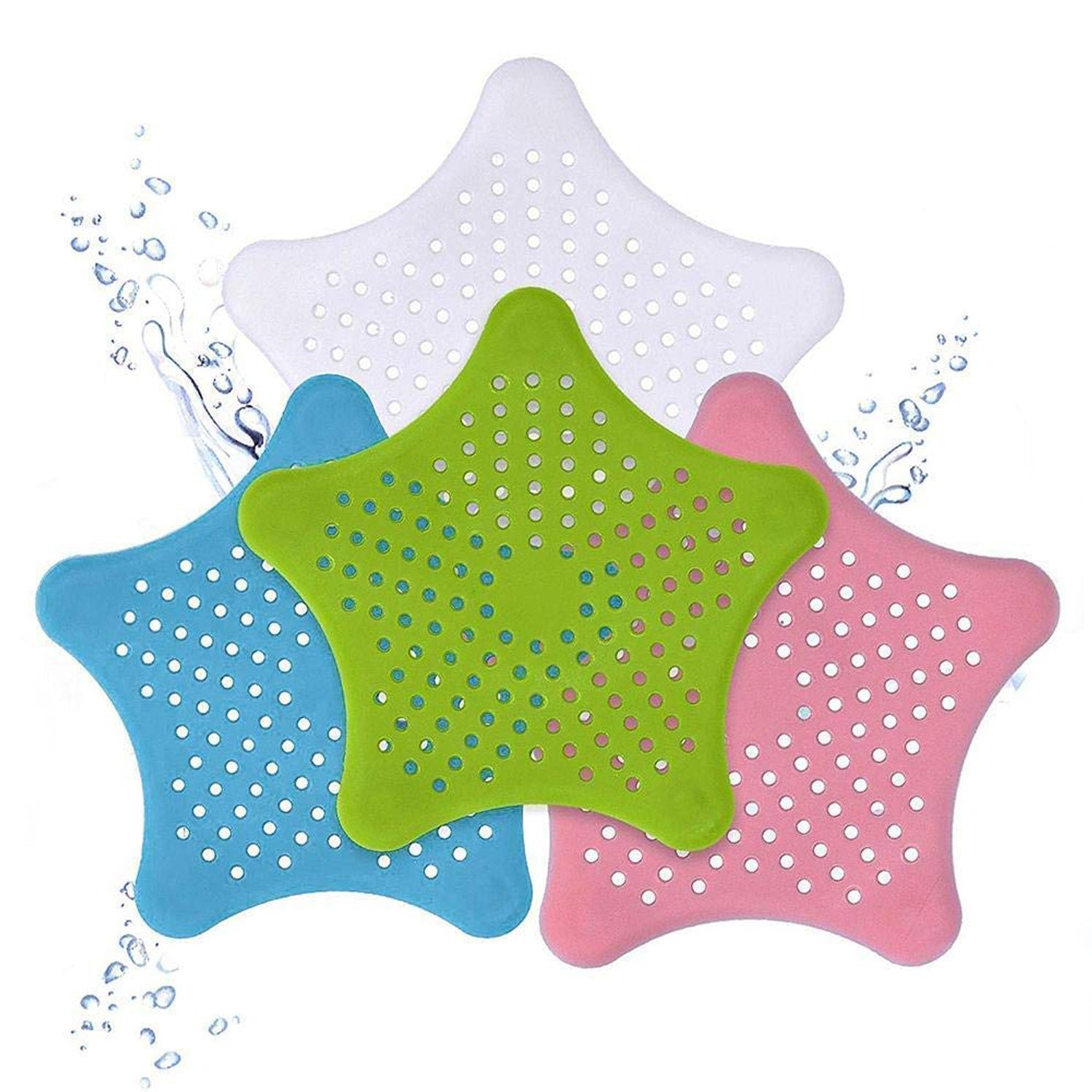 Sink Strainer – Star Design Hair Catcher for Drains | ShineCrest
