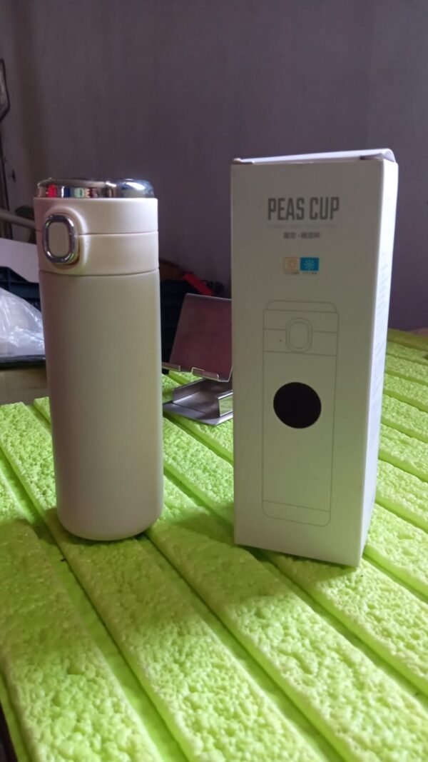Smart Insulated Water Bottle – LED Temp Display, 420ml | Bottlart