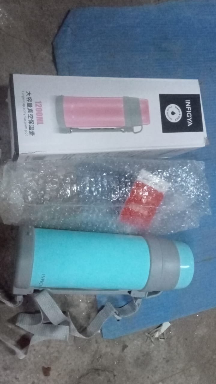 Stainless Steel Vacuum Bottle – 1200ml Insulated | Bottlart