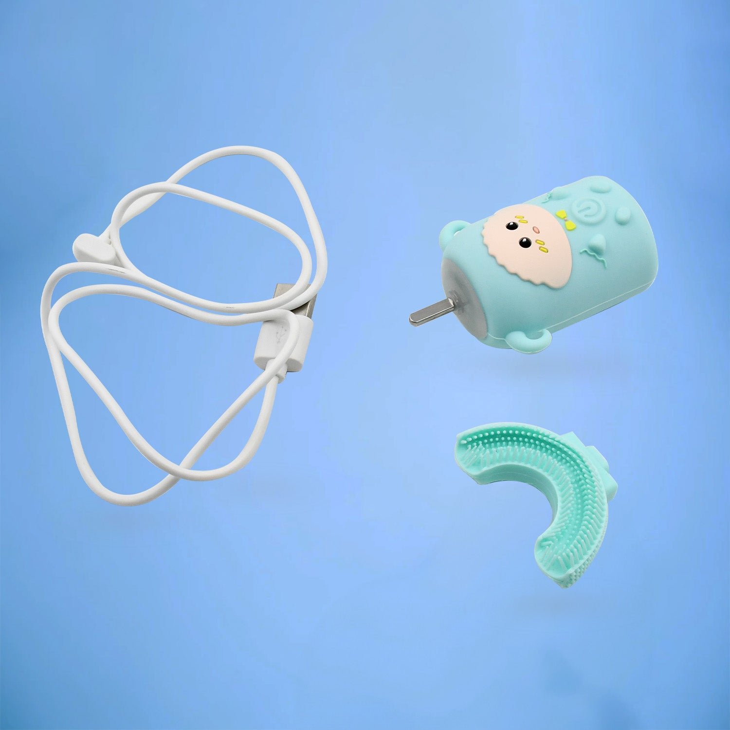 Kids Electric Toothbrush – U-Shaped, Light & Music | MintGuard