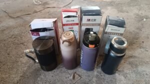 Stainless Steel Water Bottle 600ML – Leak-Proof & Reusable