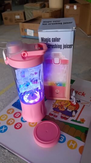 Portable Juicer – USB Rechargeable, 8 Blades & 600ml | Indo Glow