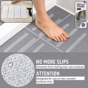 Anti Slip Bath Strips – Safe Bathing with Invisible Grip