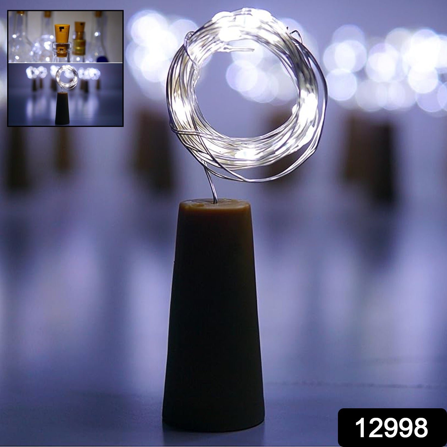 Wine Bottle Cork String Lights – 2M Multi LED Copper Wire | Own Hydrate