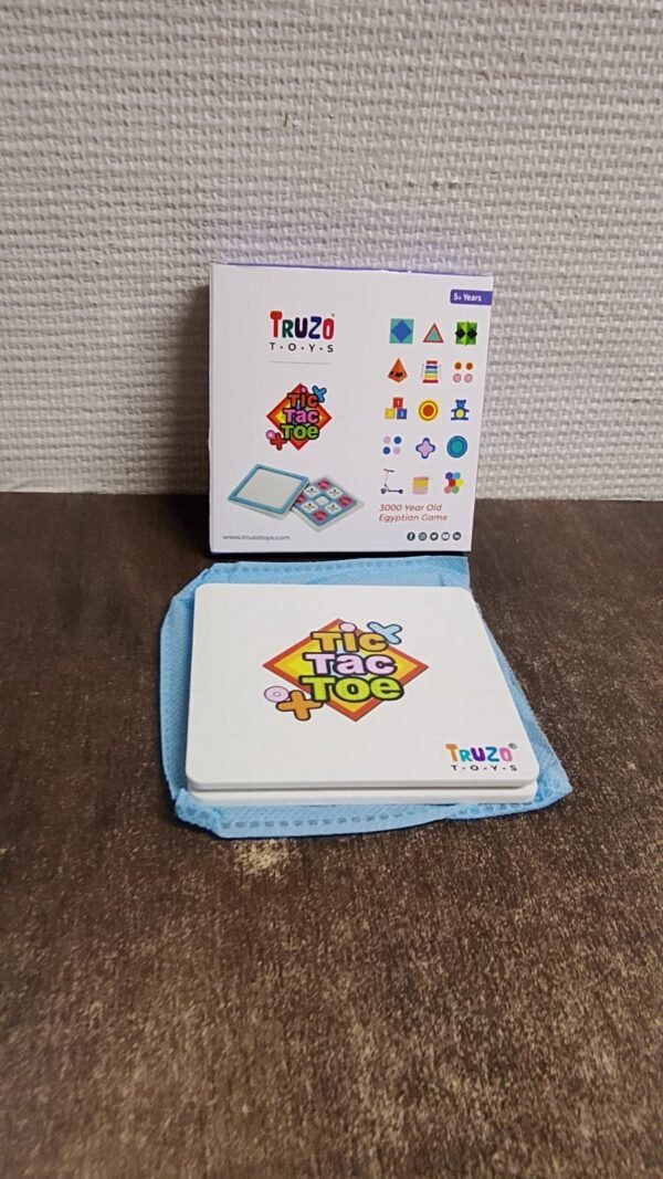 Tic Tac Toe Board Game – Classic Portable Strategy Set