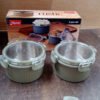 Rustic Jar Set – 2 Airtight 450ml Kitchen Storage Containers
