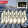 Flameless LED Candles – 24 Pc Decorative Tea Lights | Indo Glow