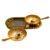 Gold Silver Plated Tray Set – Brass with Bowls & Spoons | Lunchie Bunchie