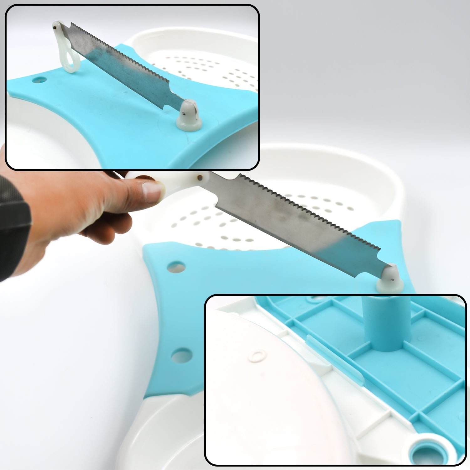 Vegetable Cutter and Washer – Adjustable 2-in-1 Kitchen Tool | Quickslice