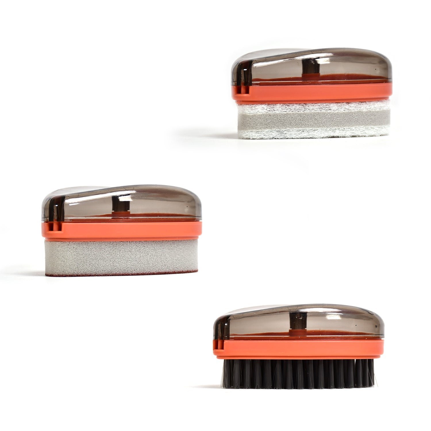Wet and Dry Cleaning Brush – Multicolor 3-Unit Set | Velvet Wipe