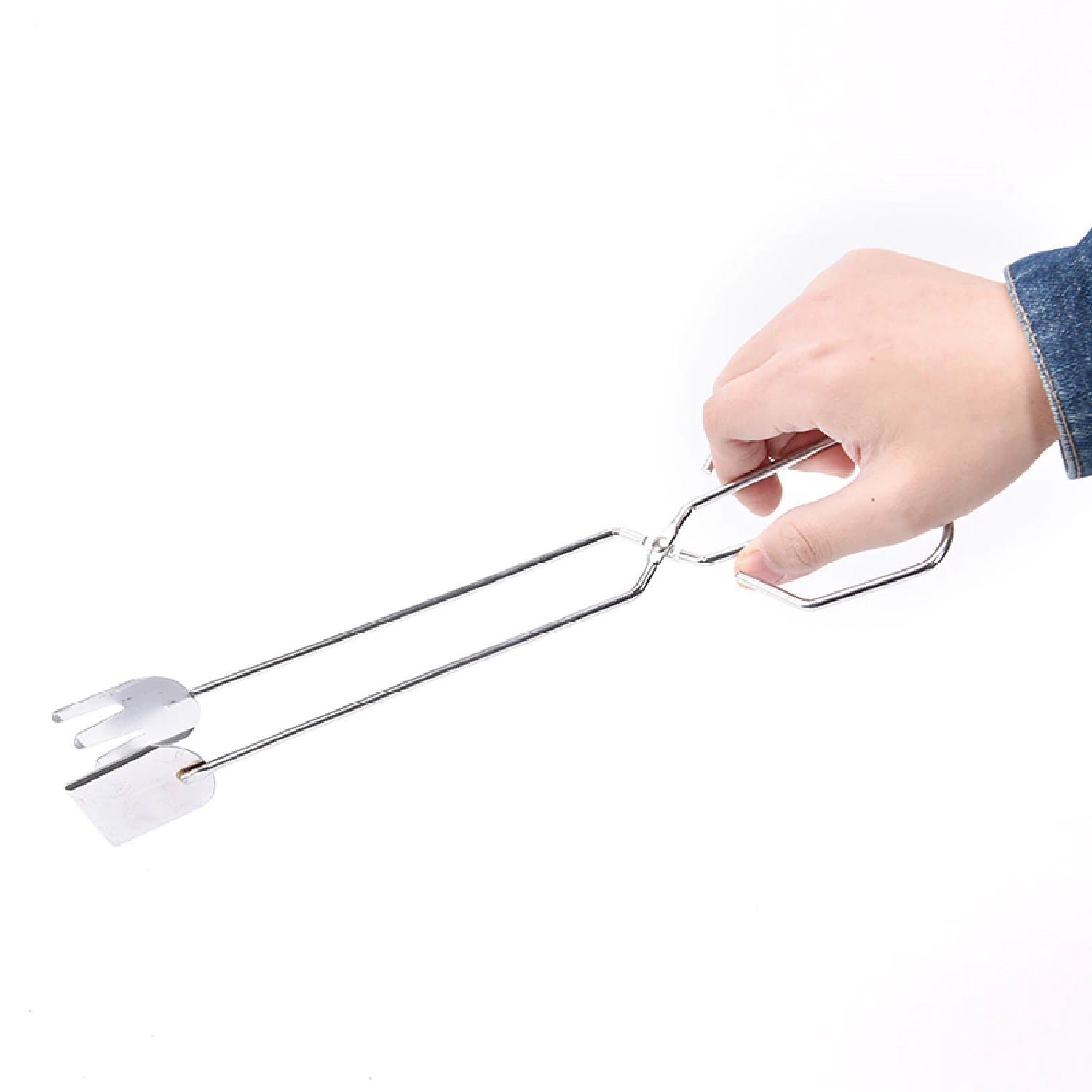 BBQ Tongs – 31cm Multi-Functional Metal | Quickslice