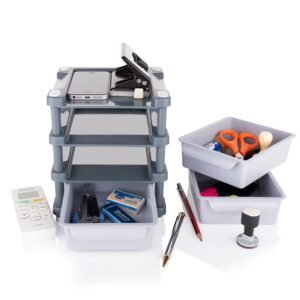 Makeup Organizer Drawer – 3-Layer Compact Cosmetic Storage | Organivo