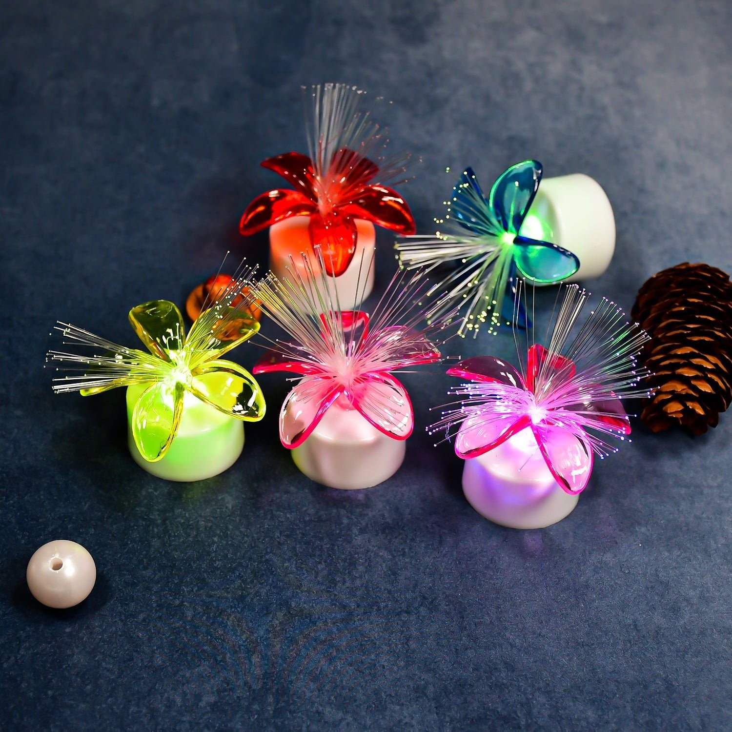 Fiber Optic LED Centerpiece – Color Changing Decor | Tidy Table