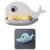 Fish Shape Soap Dish – Wall Mounted, Drainage | VelvetBubbles (Pack of 2)
