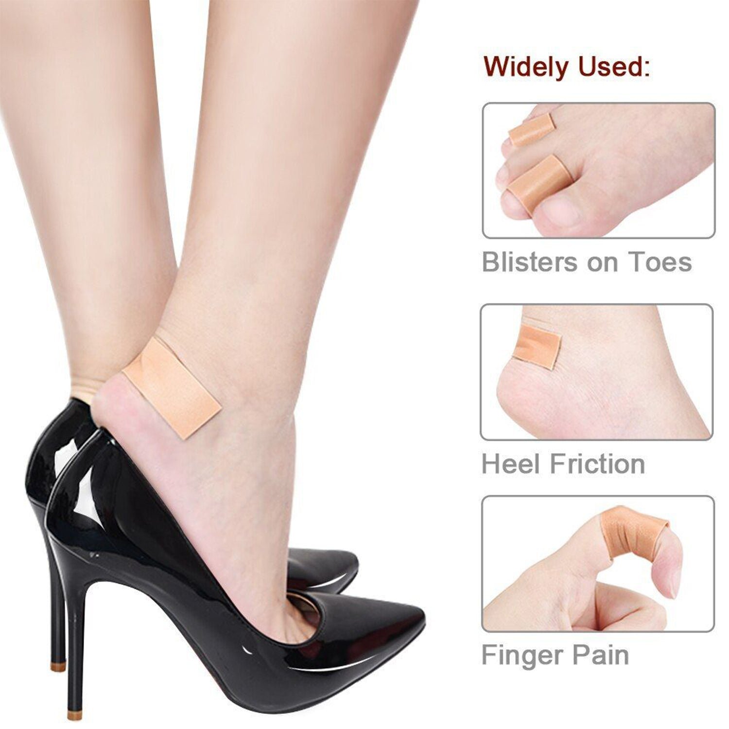 Heel Blister Plaster – Waterproof Foot Protection | Velvet Wellness