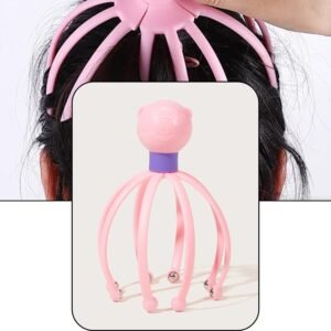 Scalp Massager – Rechargeable Stress Relief & Relaxation | Calm & Curl