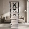 Multipurpose Foldable 6 Layer Storage Rack – Space-Saving Home Organizer
