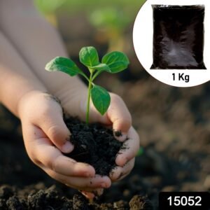 Organic Vermicompost – 1 KG Black Soil Manure for Plants | Grow Vanta
