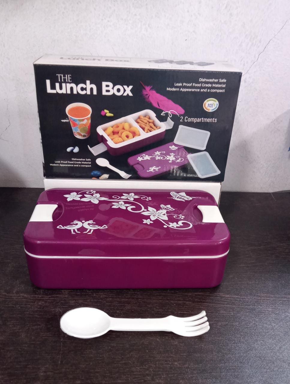Airtight Lunch Box – 2-Compartment Leak-Proof | Lunchie Bunchie