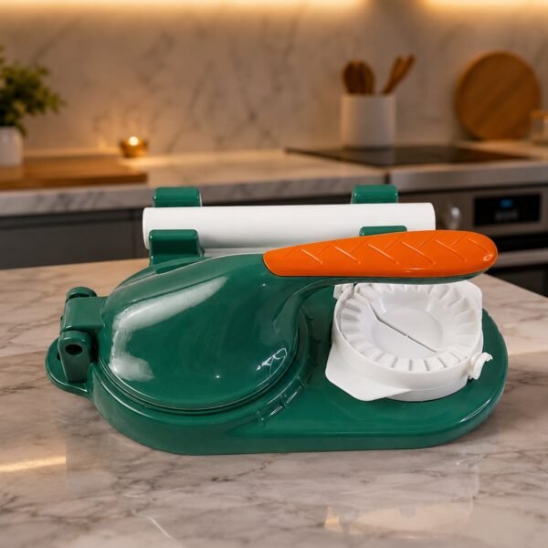 Mini Puri & Dumpling Press – Compact 22cm Dough Shaping Tool