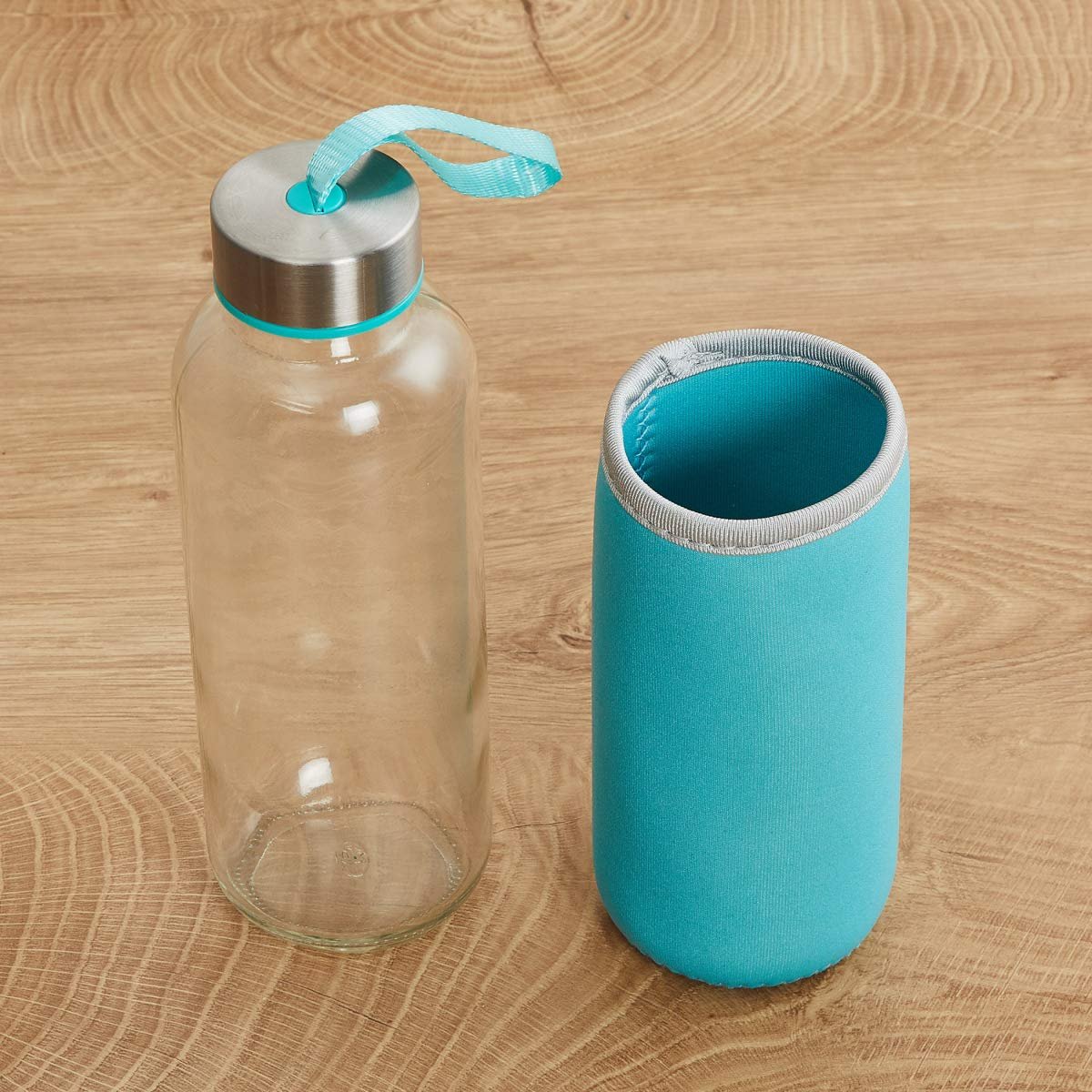 Glass Water Bottle 500ml – Leakproof & Portable | Own Hydrate