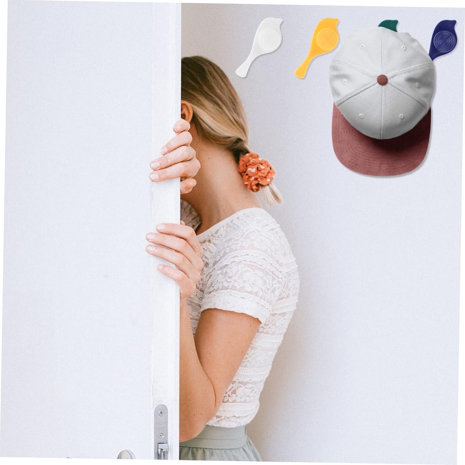 Self-Adhesive Bird Hooks – Wall Mounted Decorative Set | Mist & Relax