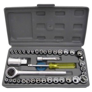 Socket Toolkit – 40-Piece Home & Auto Repair Set | Wagtail