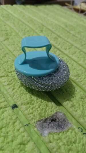 Palm Dish Brush – Multifunctional Kitchen Scrubber for Pots & Sink | Velvet Wipe