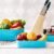 Storage Baskets Set – Food-Grade Plastic, Sky Blue | Organivo